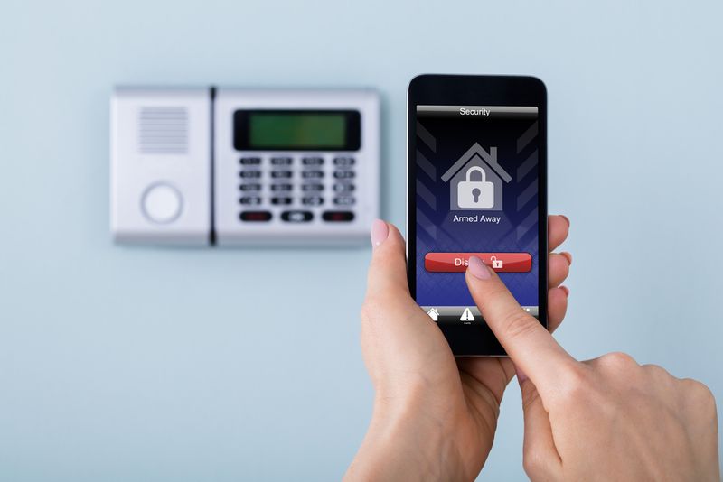 Home security systems with remote control